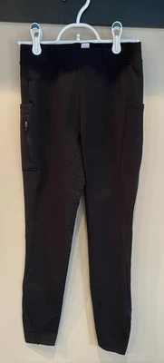 Willit, Niñas Talla Grande, Azul Marino Forrado de Vellón Pantalones/Leggings de Equitación, ¡EXCELENTE ESTADO! Foto 1 de 3