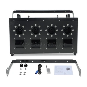 PAIDUN Auto 3000W RGBW Bubble Maker Fog Smoke Machine Wedding Party Stage Effect - Picture 1 of 13