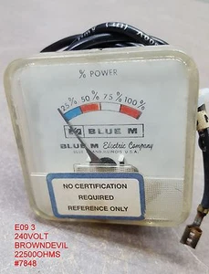 Blue-M Electric Company % Power Display - Bild 1 von 4