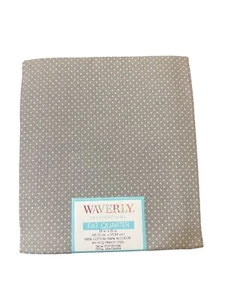 Waverly Inspirations Fat Quarter Fabric 18" x 21" 100% Cotton Pindot Steel NEW - Picture 1 of 3