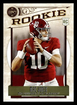 Mac Jones 2021 Panini Chronicles Draft Picks #366 Patriots LEGACY ROOKIE - Image 1 of 2