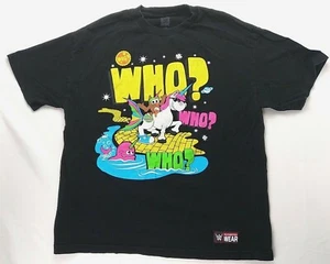 Who Who Who The New Day That’s Who WWE Wrestling T Shirt Adult XL DOUBLE SIDED - Picture 1 of 8