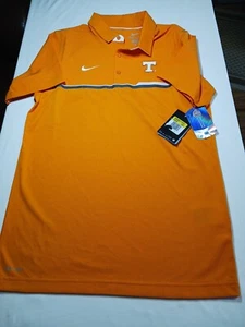 NIKE Tennessee Volunteers Sideline Coaches Dri-Fit Polo Shirt Size S Small - Picture 1 of 9