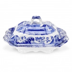 Spode Blue Italian Covered Vegetable Dish - Picture 1 of 1