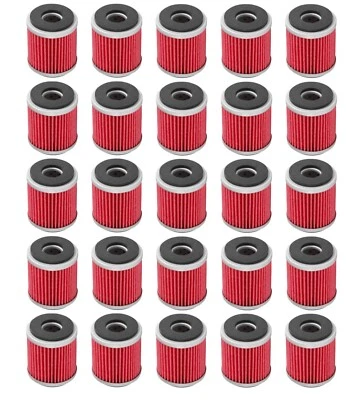 25 Oil Filter Filters for 03-25 Yamaha WR250F WR250X WR450F XT250 YZ250F YZ450F - Image 1 of 4