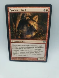 Pyreheart Wolf x1 - Dark Ascension - Magic The Gathering - Casi Como Nuevo  - Imagen 1 de 3