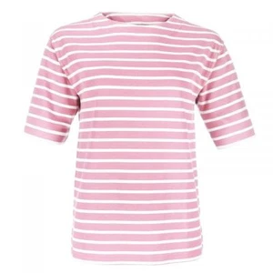 modAS Bretonisches Shirt rosa/weiß Gr. 46, 48, 50, 52 und 54 - Bild 1 von 1