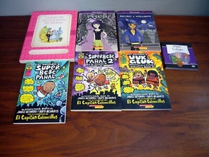 LOT OF 7 CHILDRENS CHAPTER BOOKS IN SPANISH 10 titles Espanol Classroom Teacher - Picture 1 of 2
