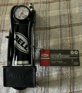Bell Airstomper 200 Foot Pump With Gauge - Picture 1 of 5