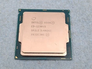 Intel Xeon E3-1230 V5 SR2LE 3.40GHz Quad-Core 8-Thread LGA1151 CPU Processor - Picture 1 of 4