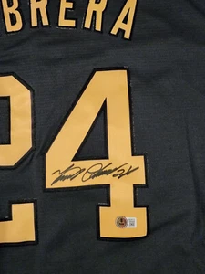Miguel Cabrera Autographed Charcoal 2022 All Star Game Jersey Beckett COA - Picture 1 of 3
