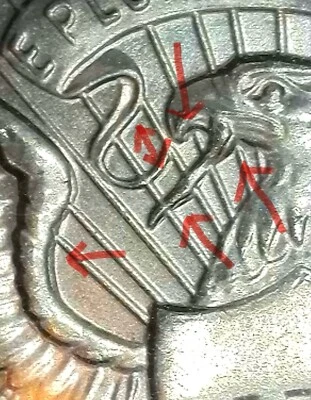 2024 P BU Kennedy half Dollar Nice Confirmed NEW Doubled Die Rev VDDR-001  Error - Image 1 of 4