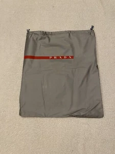 Prada gray vinyl dust bag 15” X 13” - Picture 1 of 2