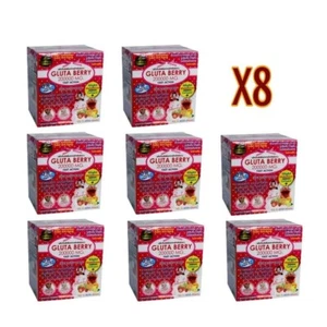 8 X Gluta Berry 200000 mg Drink PUNCH Reduce freckles Whitening Skin - Picture 1 of 7