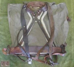 WW2 1944 ORIGINAL GERMAN GEBRIGSJAGER MOUNTAIN UNITS BACKPACK w/FRAME HARNESS - Picture 1 of 10