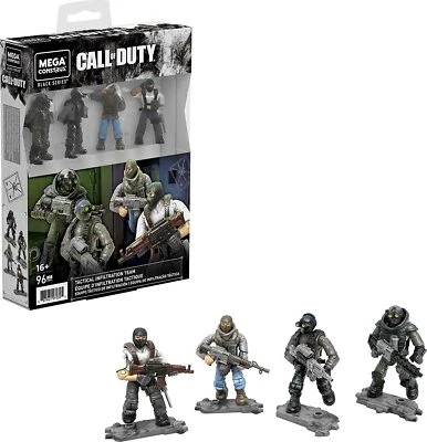 Mega Construx Call of Duty Tactical Infiltration Team, Black Series mega bloks. - Image 1 of 4