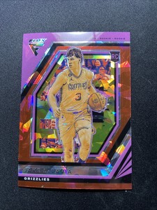 2023 Flux Basketball Red Cracked Ice Jake Laravia RC