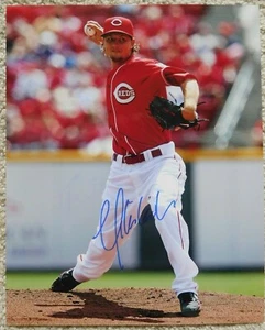 Mike Leake Auto Signed Autographed 8x10 Photo Cincinnati Reds Mariners Cardinals - Picture 1 of 2
