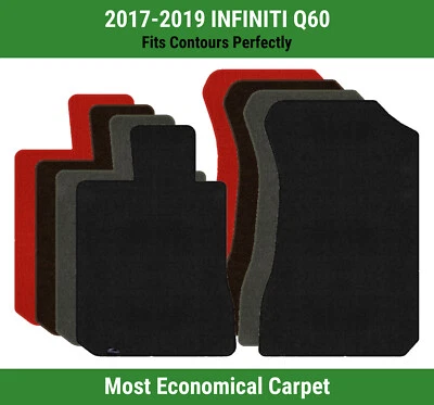 Alfombrillas de primera fila Lloyd Velourtex para Infiniti Q60 2017-2019  Foto 1 de 4
