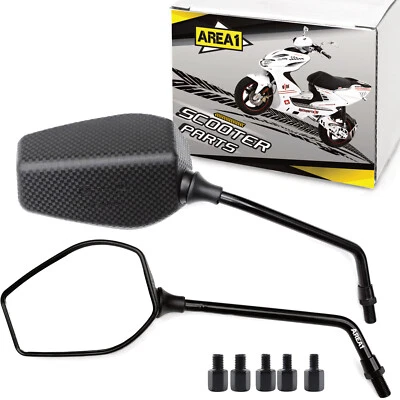 Area1 Rückspiegel Spiegel Set kompatibel mit ATU AGM Baotian (V04) - Bild 1 von 4