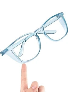 Safety Glasses with Style, Anti Fog & Blue Light Blocking Protective Eyewear - Picture 1 of 3