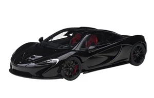 76065 AUTOart 1:18 McLaren P1 (Metallic Black / Red & Black Seat) - Picture 1 of 17