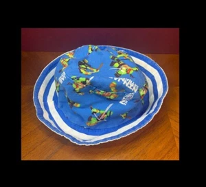 2013 NICKELODEON TEENAGE MUTANT NINJA TURTLE YOUNG CHILDS SUN HAT - Picture 1 of 6