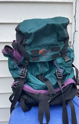 Mochila de senderismo Lowe Alpine “Eclipse” púrpura/verde azulado expedición Foto 1 de 3