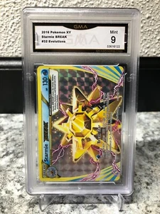 2016 Pokemon XY Evolutions Starmie Break GMA Mint 9 #53616122 - Bild 1 von 2