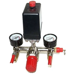 Automatischer Druckschalter Krümmerregler Messventile für Luftkompressor - Bild 1 von 4