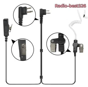 2-wire Headset Earpiece For CP110 CP185 CP200 GP88 GP3188 GP3688 Portable Radios - Zdjęcie 1 z 4