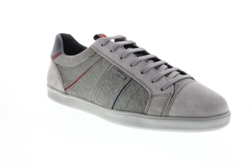 Globe Fusion GBFUS Mens Gray Suede Skate Inspired Sneakers Shoes