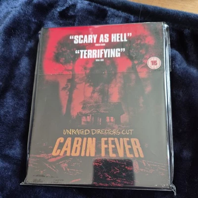 CABIN FEVER - UK EXCLUSIVE BLU RAY STEELBOOK - NEW & SEALED - Image 1 of 4