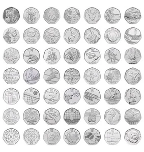 The Fifty Pence Guide 2025, 50p Price Guide Book Kew, Salmon, Christmas & More - Picture 1 of 1