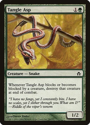 TANGLE ASP - Fifth Dawn – MTG Magic the Gathering Card - Common - Image 1 of 4