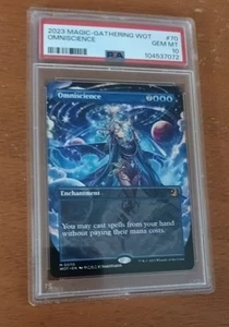 MTG Omniscience Anime - PSA 10 - WOT - Spedizione gratuita - Foto 1 di 2