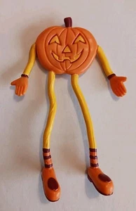 Calabaza Jack-o’-lantern flexible de goma de Halloween de colección - Imagen 1 de 5