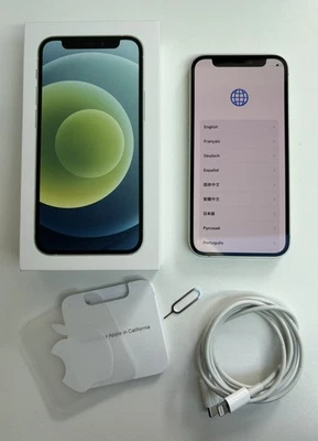 iPhone 12 mini 64GB green, original box,  unlocked, good condition - Image 1 of 4