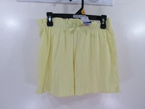 New 365 Kids Crinkle Short Size 10 Yellow - Picture 1 of 5