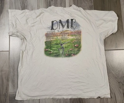 Camiseta Dave Matthews Band Para Hombre L 2009 Primavera Verano Gira Manga Larga Defecto Foto 1 de 4