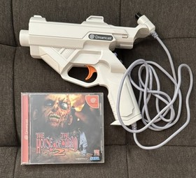 Official Sega Dreamcast Light Gun House of The Dead 2 Japan US Seller OEM Works