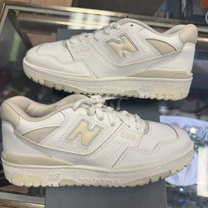 New Balance 550 NB White Grey Size 7.5 Women's BBW550WS New W/ Box - Picture 1 of 7