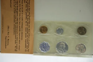 1961 US Silver Proof Set Original Envelope/Papers. - Picture 1 of 4