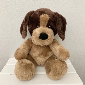 Build A Bear Workshop Plüschwelpe Hund braun mit dunkelbraunen Ohren 16 Zoll - Bild 1 von 9