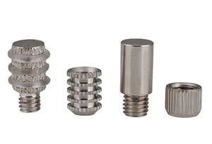 Soporte para muebles de 6 mm 9 mm Soportes de estante de madera Armarios Pasadores Tachuelas Clavija de metal - Imagen 1 de 10
