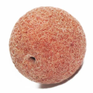7221 - 18 MM SCHAUMKORALLE KUGEL GEBOHRT NATURBELASSEN - Bild 1 von 1