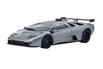 Kyosho 1999 Lamborghini Diablo GTR Silver 1:18 KSR18509S - Image 1 of 4