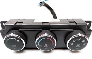2009-2010 Dodge Ram 1500 A/C Control Switch Panel Climate w/ Rear Defrost W6 - Picture 1 of 18