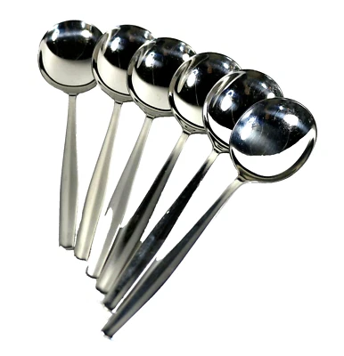 WMF Frankfurt Tassenlöffel Cromargan 6 Stück - 17555 – - Bild 1 von 2