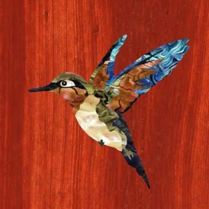 B-142HB Inlay Stickers, Hummingbird - Bild 1 von 3
